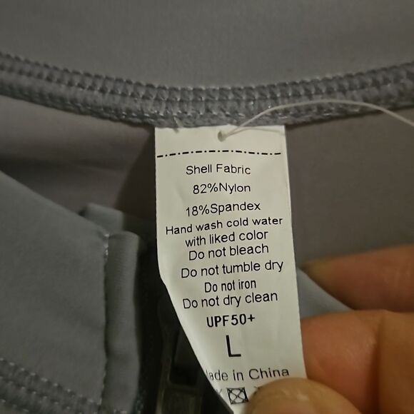 Mycamo rush guard  top new L gray - Picture 2 of 7